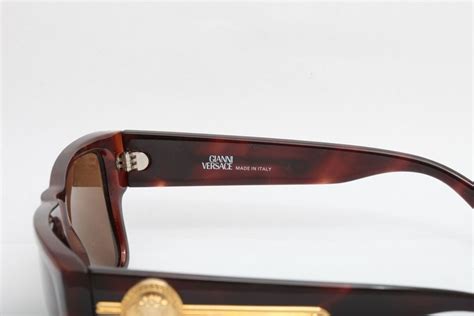 1990s GIANNI VERSACE Vintage Sunglasses Mod.372 Col.900 